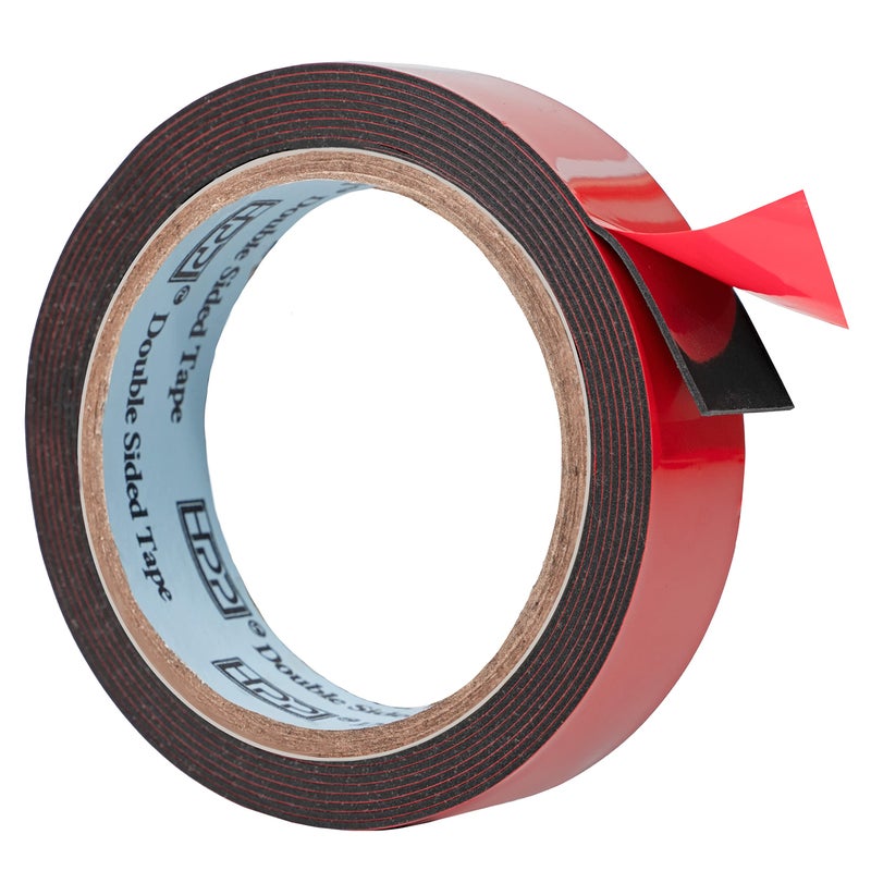 HPP Double Sided Tape, Heavy Duty Tape, Strong and Permanent for Outdoor and Indoor (1in x 9ft) - Image 1